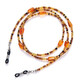 Chenghuan Ji Mai Chenghuans Großmutter Star Wu Yanshu gleichen Stil wie Halfer-Halsgläser-Kette Anti-Verlust-Kette Anti-Glasse Seilbernspiegelkette [Vulin-Lederspiegeltuch]