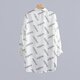 Elle a pool la chemise de climatisation légère et respirante pour les femmes 2025 Summer New Sunshade Letter Impringing Loose Shirt