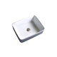 On-counter basin balcony single hole wash basin ceramic washing art basin household small size round wash basin rose red white 679A-40*30