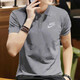 Nike (NIKE) short-sleeved T-shirt men's 2023 summer new sportswear knitted breathable lapel POLO shirt top CJ4457-686 CJ4457-063 gray 2XL