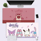 ALTA DE MOUSE SUPER LUGAR SUPER LUATO DE COLOR CAT (SFMCEMQ) Linda almohadilla de mouse súper grande para hombres y mujeres y juegos de aprendizaje en el hogar E-Sports Desk Balkboard Padboard Pader Animation Bloque grueso 5009 Strawberry Bear 60 cm x 30 cm x 2 mm