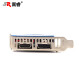 
Songrui Dao Card DP+HDMI interface GTX1650/1060/1050Ti/GT1030/RX550 semi-height graphics card server industrial control OPS mini host small chassis single slot office GTX1050 2G multi-screen office knife card DP+HDMI