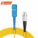 NetLink Telecom-Faserfaser-Jumper-Glasfaser-Kabel Fusion Fusion Heckfaser Optical Modul Transceiver Kommunikation Faser 9/125M SC-FC Single Mode Single Core 1 Meter eins