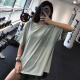 Jincheng Mesh Quice Drying Olding для женщин распадается трусцовой рубашкой, фитнес-одежда с коротки