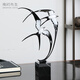 Mr. Nanchu's new Chinese style ornaments and crafts home living room entrance study bedroom decoration house moves and moving gifts Fuyan Zhaocai about 24.5*8*44cm