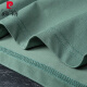 
Pier Cardin high-end European station breathable and skin-friendly summer thin green mercerized cotton T-shirt for men slim fit rabbit round neck short green CM6636 XL