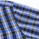 Mailyard/Melya Langarmes Hemd reine Baumwollgeschäftsmodes-Hemd Casual Plaid Long Futter 679 Blaues graues Netz M/40s
