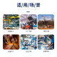 星宇优耐宝劳保手套半挂乳胶耐磨防水不臭手建筑工地工作橡胶手套 A698蓝色大号 12副/包