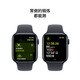 Apple/Apple Watch Se Smart Watch GPS Modell 44mm Mitternacht Farbe Aluminium Metall Hülle Mitternachtsfarbe Sportgurt S/M MXF73CH/B