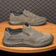 Zapatos de protección de parto para hombres transpirables en la parte superior impermeable impermeable sin deslizamiento Pedal de un pie Pedal de trabajo al aire libre zapatos de trabajo marrón 40 40