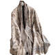 CRANTA KOMEIA official website scarf women long shawl 2025 new scarf women air conditioner warm and thick Korean version birthday gift for girlfriend blue bird blue high-end feeling ck style to send girlfriend wife practical high-end
