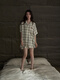 Tonyu (Tongyu) Pajamas Tonyu pour femmes en été tissé en été tissé de la gaze à manches courtes pour les vêtements de maison d'été pour femmes Ladies-Z3888 L