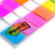 3M-Indexaufkleber Extraktion Label Farbton Lesezeichen Fluoreszenz Etikett Aufkleber Notebook-Anweisungen Seite Nummer Ordner Translucent Strip Wavorfof Color Aufkleber Schüler-Schlüsselklassifizierung Pepsi Aufkleber 683-6CF (6 Color Package Indicator-Etikett) -10-Verpackung
