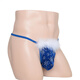 ROSELEX confidential delivery men's sexy thong plush temptation butt lift intercourse without taking off sexy snowflake red one size