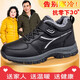 
Zuli Jianai Daddy's Old Man Shoes for Women in Autumn and Winter Wool Cotton Shoes for Leather Waterproof Middle-aged and Elderly Mother's Shoes for Anti-Slip Soft Sole Snow Boots 9209 Large Cotton Women's Black Rose Red 39