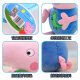 Peppa Pig Plush Toy Pillow Doll National Day Gift for Girlfriend Rag Doll Doll Series Birthday Gift Large Set 30cm+46cm