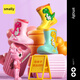 Smallly children's rain boots for boys and girls waterproof rain boots for babies lightweight non-slip water shoes for children children cartoon water boots [upgraded elastic mouth] yellow cute dinosaur size 18 size 18cm inside length 18cm