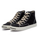 Dafu Feiyue Canvas -Schuhe, High Top -Männerschuhe, Frauenschuhe, Skateboardschuhe, trendige Schuhe, Retro -Frauenschuhe, lässige Schuhe, koreanische klassische Stil Feiyue Sports Schuhe, schwarze High Top 904 41