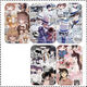 
Detective Conan access control card set student meal card school card subway card with lanyard monster thief Kidh Anmuro animation Detective Conan F11991 card set + white short braided keychain