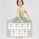 
Yuebu children's dance suits and practice suits for girls' summer ballet skirts and children's body suits and short-sleeved gymnastics clothes Chinese dance suits Rose pink [top + pink 5-layer skirt] 130CM (recommended to take a larger size)