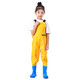 Yu Yongji (YUYONGJI) Children's water-playing one-piece water pants kindergarten waterproof clothes to catch sea equipment men and women fishing and wading rain pants children's yellow overalls [thickened special style-belt size 28 size (shoe length 18cm)