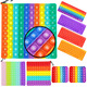 Vitalität Kinder interessante Zahl Crab Kinder Lernspielzeugdrucktastatur Alphanumeric 12x12 Multiplikationsformeln zur Zerstörung der Rattenpionierregenbogen 1-100 Zahlen (Single Rainbow 20cm)