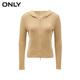 
ONLY autumn and winter hot girls simple casual slim hooded cardigan sweater women 12343B003 C13 Cornstalk CORNSTALK L 170/88A