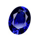 Fat Donglai quality tanzanite bare stone sapphire collection can be inlaid with lucky stones imported technology l natural gemstone oval (4X6mm)