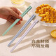 Pick-Up Children's Alloy Chopsticks 3 Pairs Household High Temperature Resistant Anti-Slip One Person One Chopstick Baby Special Chopstick Learning Chopsticks