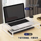 Nifeng Computer rack laptop cooling rack computer heightening table desktop monitor bracket hanging base barbecue rack upgraded bold - small white [breaking bud]