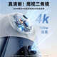 
Rtako [Outdoor dedicated full color night vision] Camera AOV surveillance camera 360-degree no dead angle with night vision panoramic outdoor mobile phone remote monitoring rural outdoor high definition [three-camera WIFI battery life version] 20 million full color-15-day playback