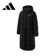 Adidas long down jacket men's and women's same duck down hooded warm fashion trendy jacket XL code
