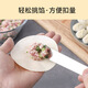 Beijing's stainless steel filling spoon for making dumplings, dumpling and wonton filling spoon, household stuffing mixing spoon, stuffing shovel tool
