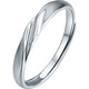 Saturday Fu PT950 platinum ring female love wings live B018508 about 2.32g birthday gift