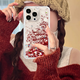 YNPO Huawei Mate50Pro new P60 quicksand mobile phone case P50 Animal Planet Nova11Pro anti-fall 7se 136 [Huawei] NOVA5 NOVA5 PRO (Universal Red Sand-yc165 Animal Planet
