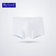 
BYFORD (BYFORD) Men's Boxer Underwear Comfortable EUC Cotton Stretch Boxer Mid-waist Men's Pants Shorts Red Gift MW718/719 MW719 Light Gray 1 M