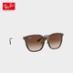 
[90% new] RayBan glasses Fashion square tortoiseshell retro men and women gifts 0RB4333D710/1355 official authentic product