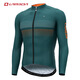Lampada Spring and Autumn Cycling Clothing Fleece Long Sleeve Road Cycling Men's Warm Long Top Windproof Suit Charm-Fleece Long Sleeve (Front Windproof Back Fleece) XL