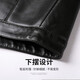 SHANSHAN Shanshan PU leather jacket men's new winter stand-up collar plus velvet warm men's leather jacket anti-wrinkle wear-resistant business casual dad dark green M /170