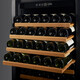 Bacchus red wine cabinet 103 bottles thermostatic cabinet wine cabinet household large capacity wine storage cabinet wine beverage cabinet fresh cabinet office single door air-cooled frost-free vertical display cabinet YC-270S-Beech wood flat shelf 103 bottles