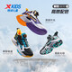 XTEP (XTEP) children's shoes for boys' high-top knob button technology function basketball shoes black/ultraviolet light 37 sizes