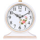 Compas Wall Clock Classical European Table Clock Retro Living Room Decoration Table Clock Creative Bedroom Bedside Clock Quartz Clock 3020 Digital Ivory White