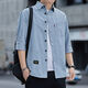 Pierre Cardin True Pocket Coton Pure No Shirt Iron's Version Loose Version 7000 CHIRTS CHAMTS TRAVAILLES MENSE MEN VESTS MENS SPRING ET AUTONNE COTON PURE DE HAUTE QUALITÉ MATRICE 7008 (KAKI) 2XL 155 JIN [Jin est égal à 0,5 kg] -175 Jin [Jin est égal à 0,5 kg]