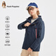 
Hush Puppies children's clothing boys' three-proof jacket jacket 25 autumn new children's outdoor hooded windbreaker hiding coat 170