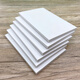 White rubber stamp, sandwich engraved rubber stamp 10*15*0.8cm, student prints, handmade colored rubber bricks, pure white-10*15cm (5 pieces)
