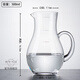 Crystal glass white wine dispenser and flask for home use, small size jug, foreign wine and red wine decanter for restaurants, 500ml gourd type 500ml (with scale)