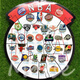 Fat Donglai's same NBA team badge 2018 new NBA basketball bar decoration commemorative limited edition 33 pieces for free Thunder