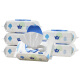 Zichu baby wipes newborn wet wipes baby hand and mouth soft wipes 80 pumps * 6 pack