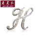 Meifuren Nouvelle broche en métal polyvalente Badge pour hommes lettres anglaises broche boucle épingle épingle