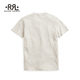 RRL Vêtements masculins Classic Waffle Tricot Cotton Henry Shirt RL90240 100-blanc M